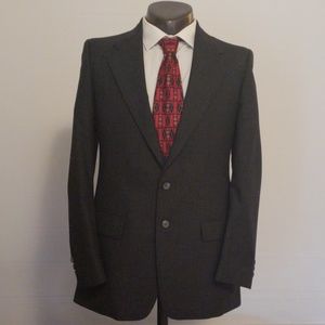 Jeffrey Michael Gianni 100% wool blazer coat suit
